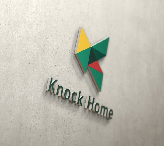 Логотип "Knock Home"