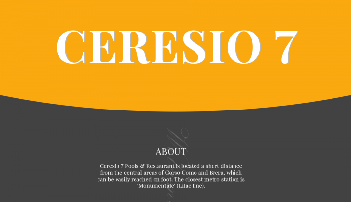 Ceresio 7 Pools & Restaurant