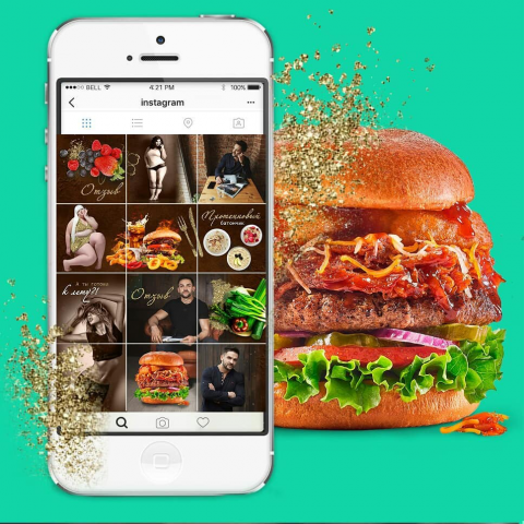 Дизайн ленты в instagram