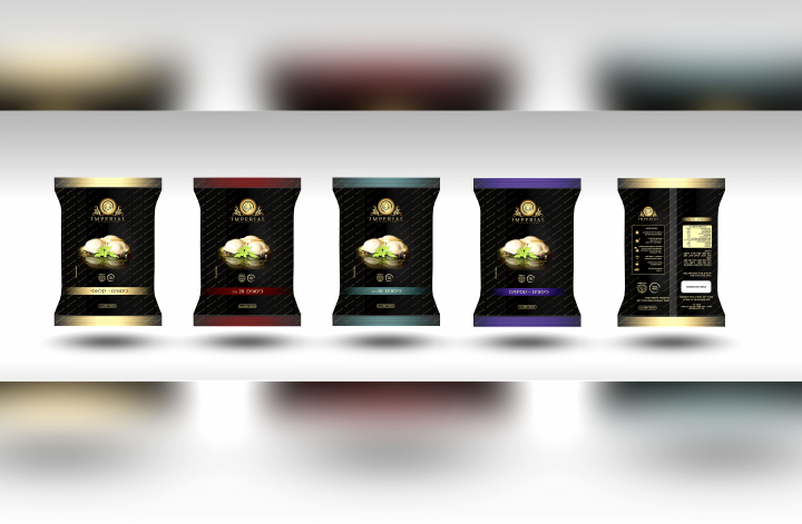 Imperial reserve food mock up упаковки