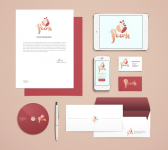 Фирменный стиль Peach