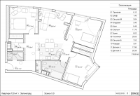 Планировка квартиры 120кв.м