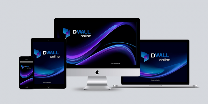 Разработка логотипа и фирменного стиля - Dwall Online