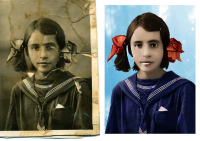 Восстановление старого фото