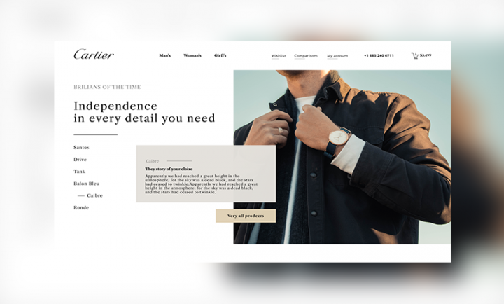 Landing/Cartier
