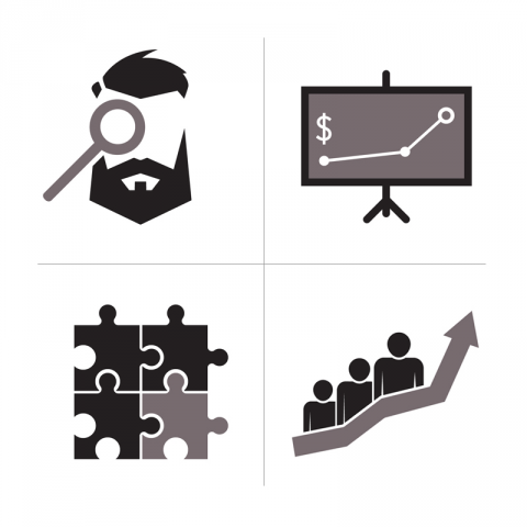 иконки в бизнес стиле