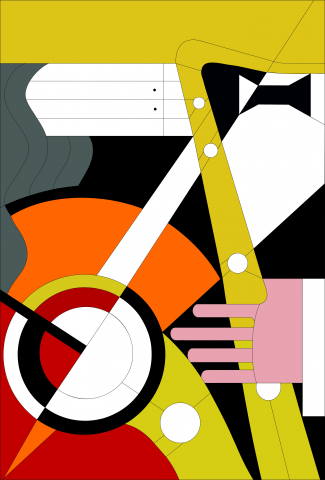 Джаз иллюстрация