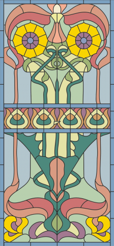 орнамент модерн