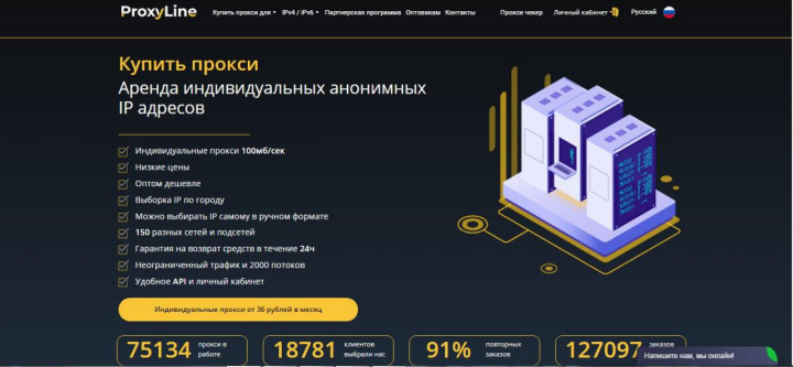 Продажа прокси - 200р заказ.