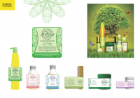 Дизайн этикеток для линии натуральной косметики