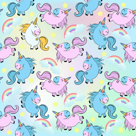 Unicorns pattern