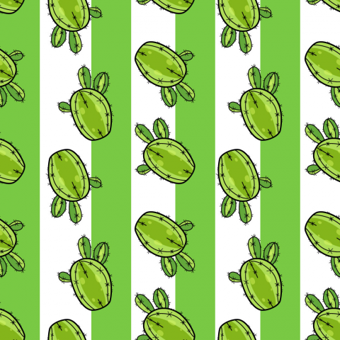 Cactus pattern