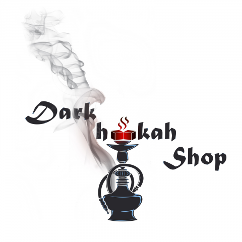 Разработка логотипа для магазина  "Dark hookah shop"