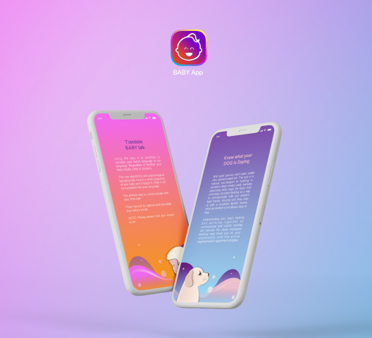 Baby voice App UI/UX