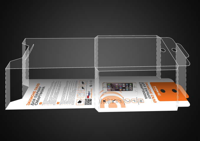 packaging for Glass screen protector