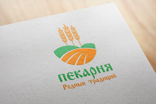 Логотип пекарни "Родные Традиции"