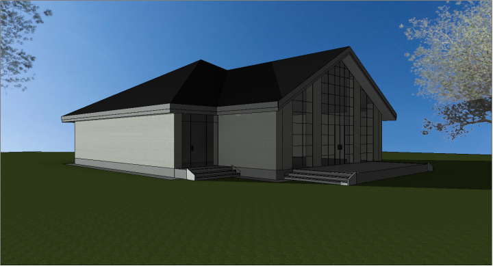 Проект индивидуального жилого дома на 120 кв.м