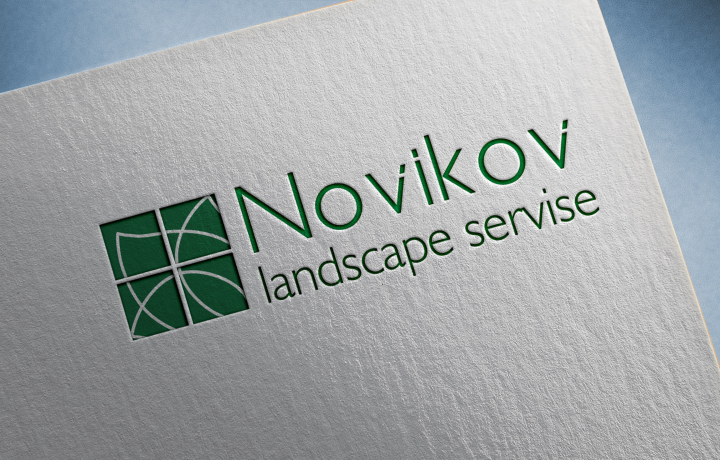 Логотип для ландшафтной компании