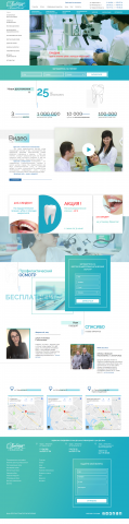 Создание сайта Stomatologia (WordPress)