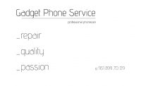 Дизайн визитки | Gadget Phone Service