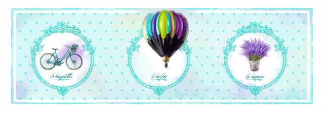 Interior picture for room in style Provence
