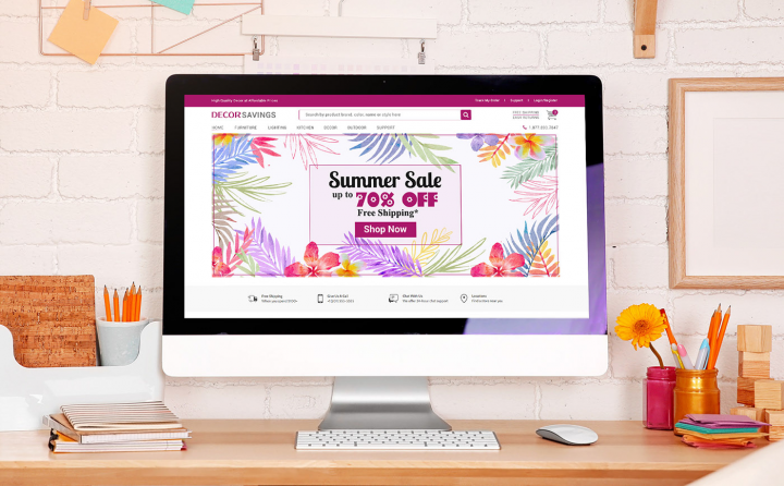 Decor Saving site redesign