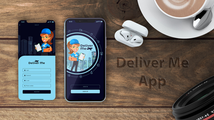 Deliver Me - mobile app of the postal organization