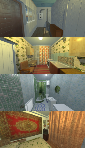 Визуализация квартиры в Unity3D