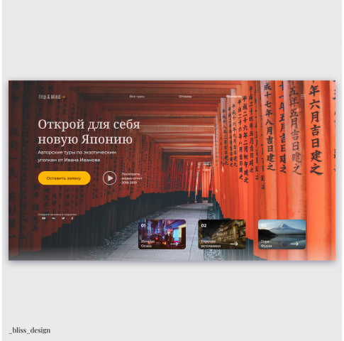 Лэндинг/первая страница сайта