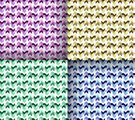 Set of seamless backgrounds