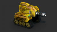 Создание простой модели танка для игры