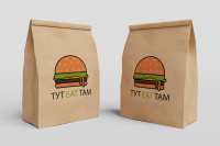 Фирменный стиль компании "Тут eat Там"