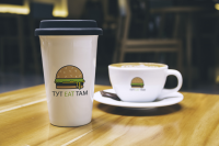 Фирменный стиль компании "Тут eat Там"