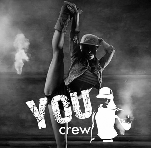 Логотип для студии танца YOU CREW