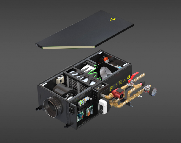 Визуализация вентиляционного оборудования