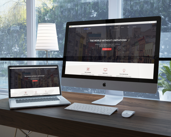 Landing page