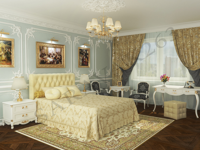 Интерьер спальня