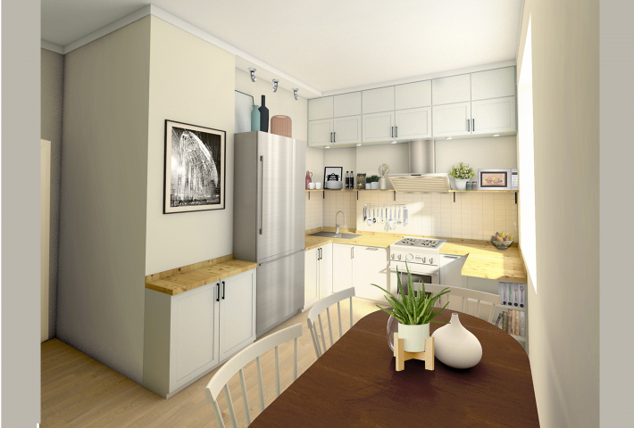 1-й вариант кухни