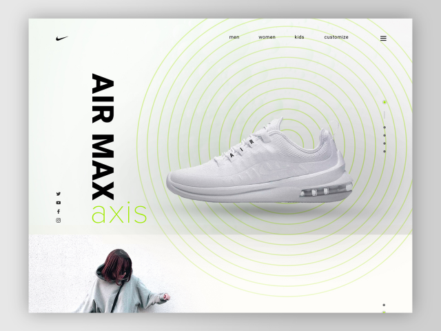 Промо-сайт Nike Air Max
