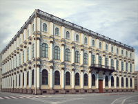 Low poly модель здания Исаакиевская пл.13