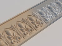 Модель декора под станок ЧПУ