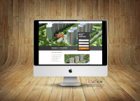 Просто landing page для агентства недвижимости