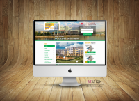 Дизайн landing page для жилого комплекса