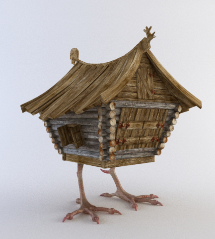 хатка на курьих ножках