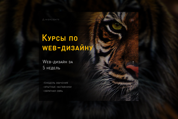 Рекламный баннер для HighLight