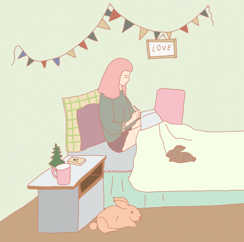 in the morning