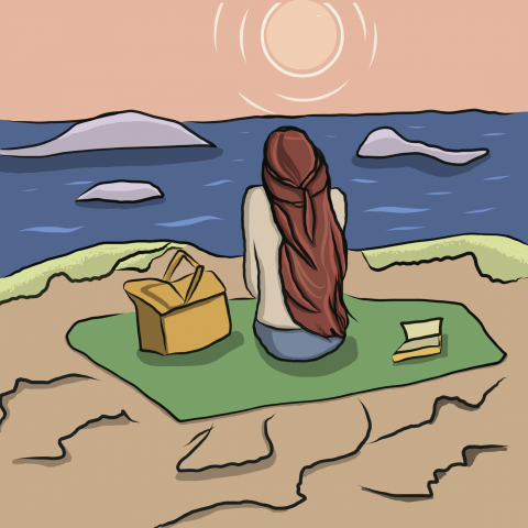 On the coast
