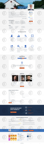 Дизайн страницы страницы маклера (Landing page)