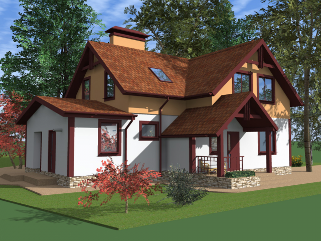 Проект коттеджа