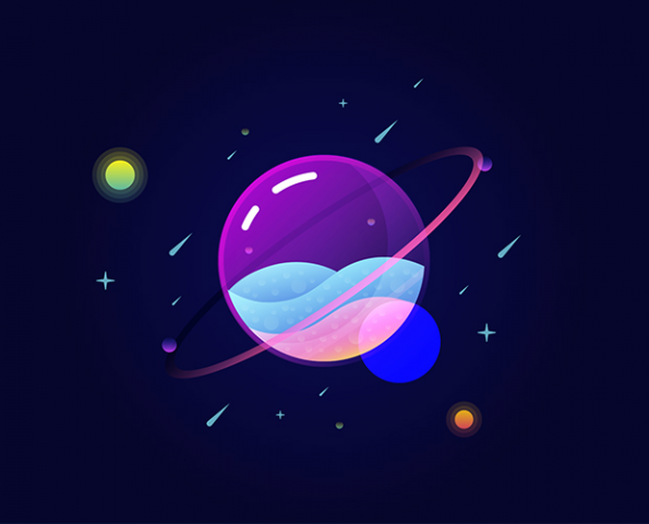 Иллюстрация Планета
